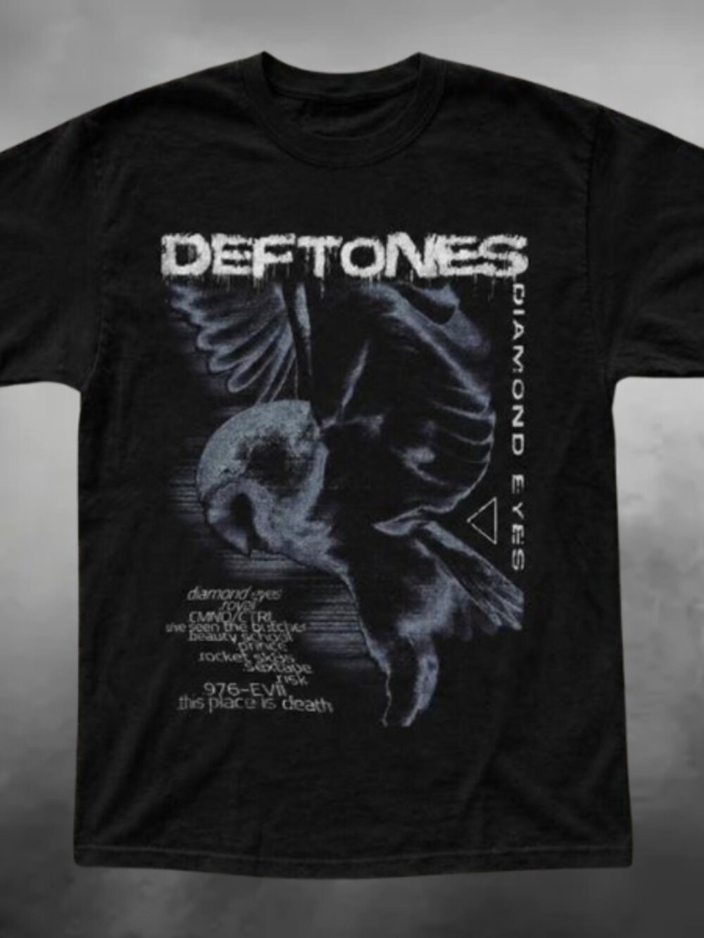 Deftones Diamond Eyes Owl Shirt - Alternative Metal Band Graphic Tee